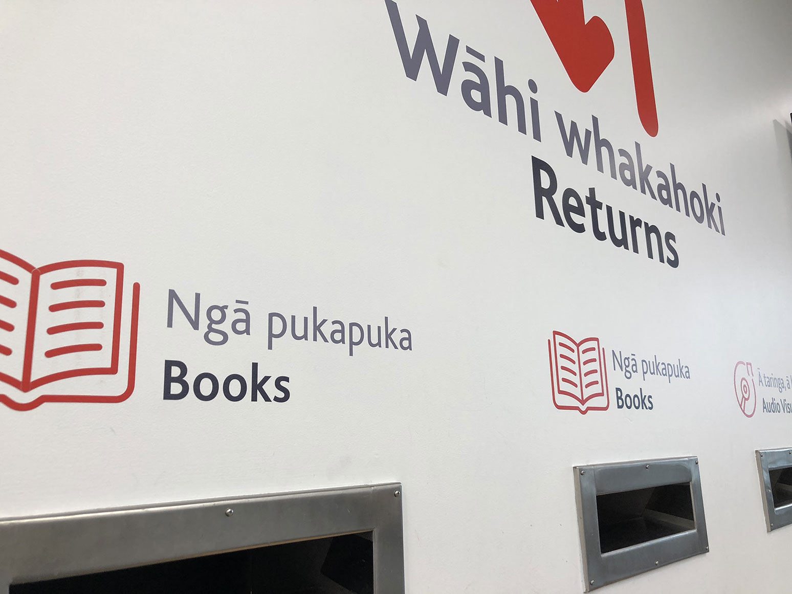 Auckland Libraries Signage